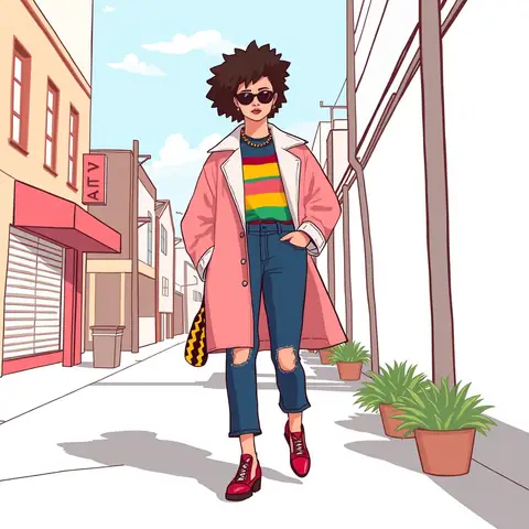Personal Lanes: Crafting Queer Fashion with Bold Flair