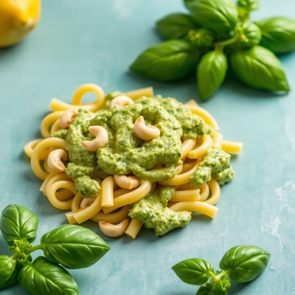 Creamy Pesto with a Nutty Twist