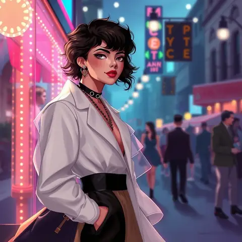 Glamorous Nights: Celebrating LGBT Style