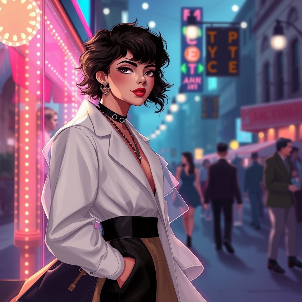 Glamorous Nights: Celebrating LGBT Style
