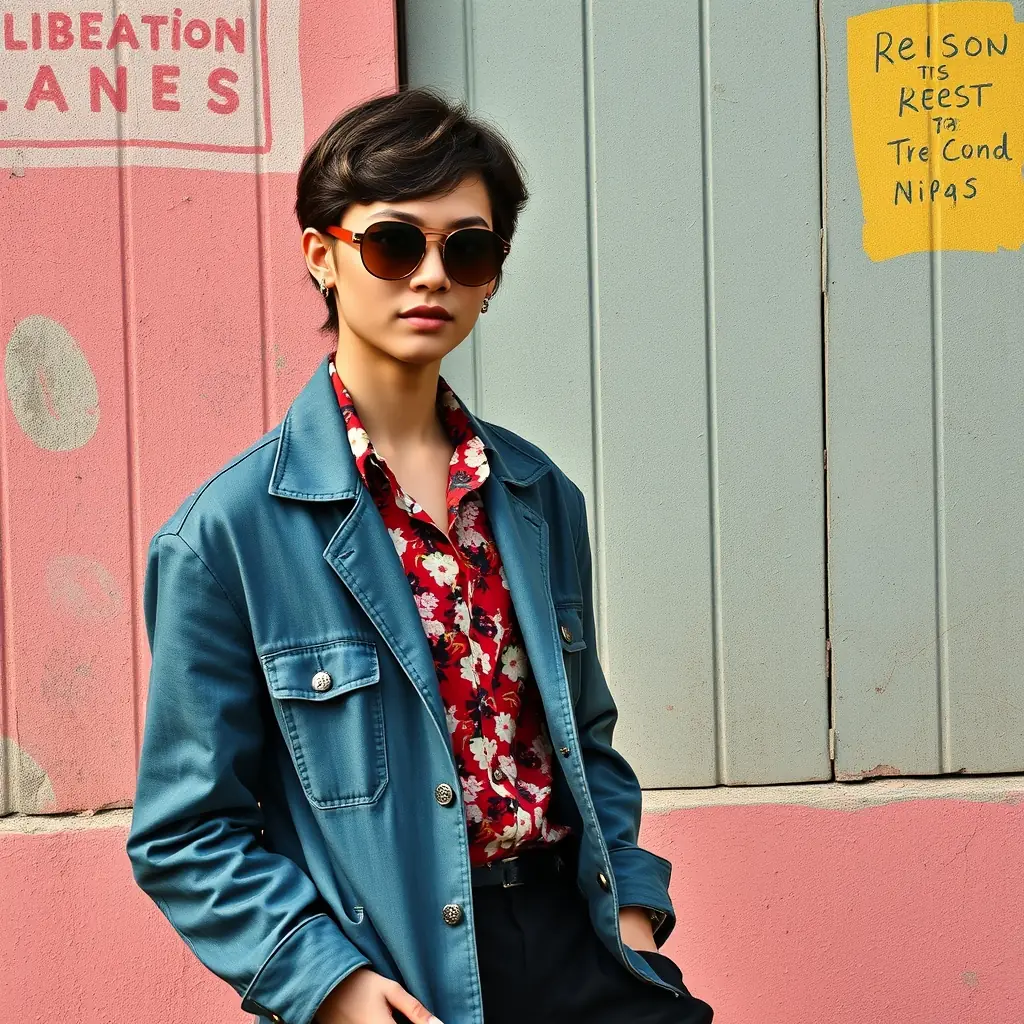 Mixing Eras: A Vintage Twist in A Contemporary World