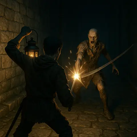 Parry Practice Without Dying: The Lantern Drill I Use